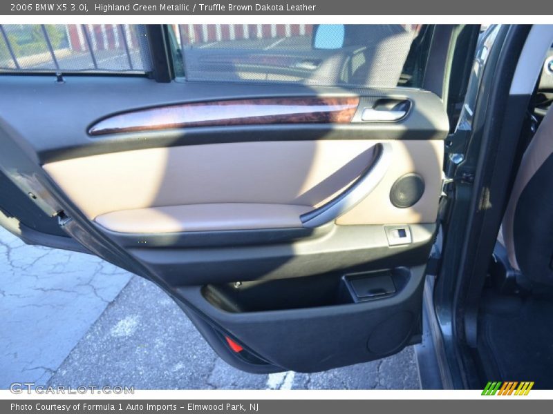 Highland Green Metallic / Truffle Brown Dakota Leather 2006 BMW X5 3.0i