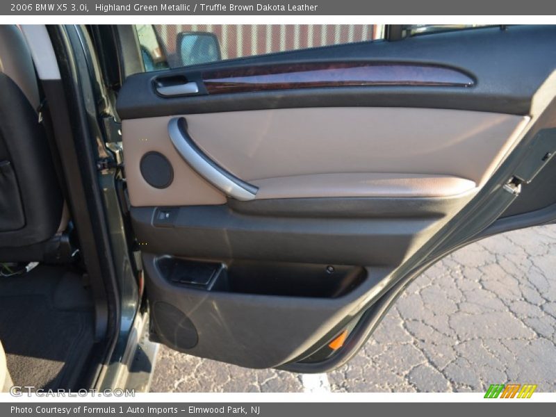 Highland Green Metallic / Truffle Brown Dakota Leather 2006 BMW X5 3.0i