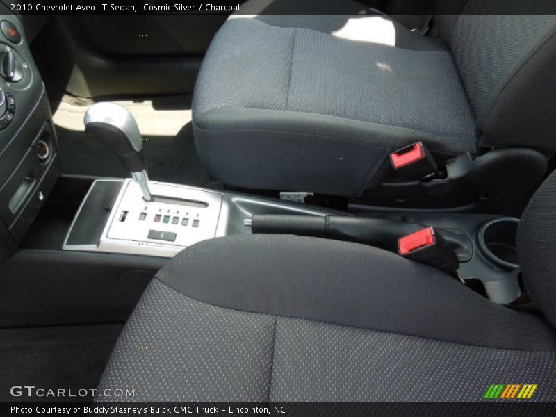 Cosmic Silver / Charcoal 2010 Chevrolet Aveo LT Sedan