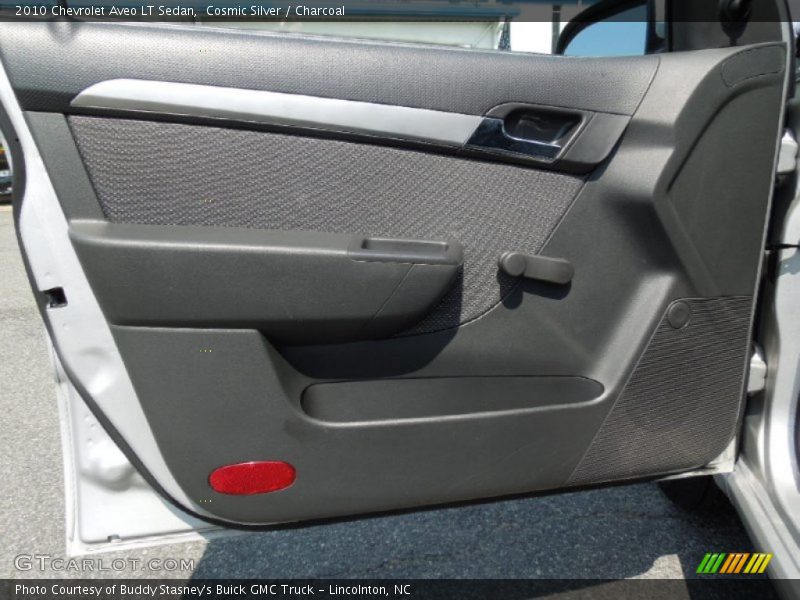 Cosmic Silver / Charcoal 2010 Chevrolet Aveo LT Sedan
