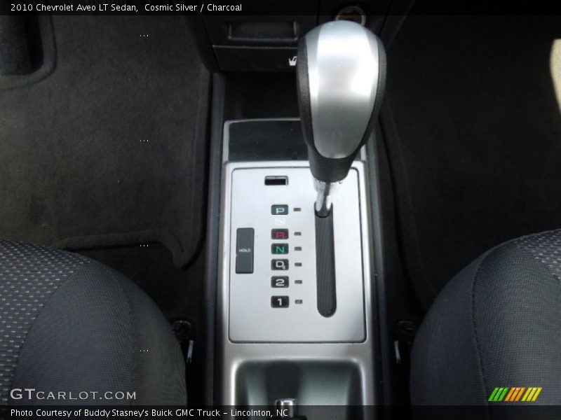 Cosmic Silver / Charcoal 2010 Chevrolet Aveo LT Sedan