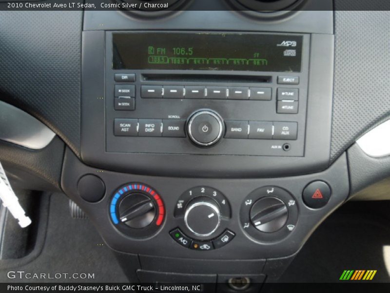 Cosmic Silver / Charcoal 2010 Chevrolet Aveo LT Sedan
