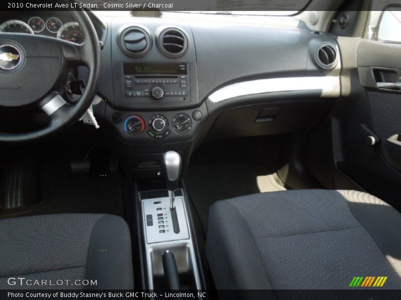 Cosmic Silver / Charcoal 2010 Chevrolet Aveo LT Sedan