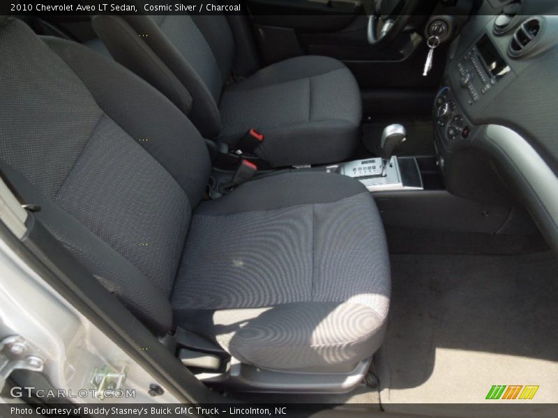 Cosmic Silver / Charcoal 2010 Chevrolet Aveo LT Sedan