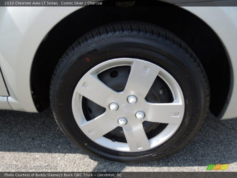 Cosmic Silver / Charcoal 2010 Chevrolet Aveo LT Sedan