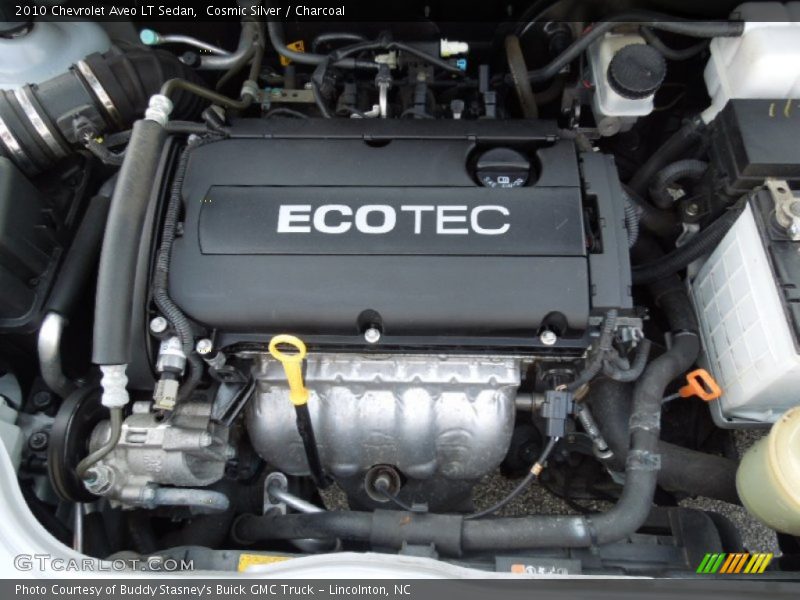 Cosmic Silver / Charcoal 2010 Chevrolet Aveo LT Sedan
