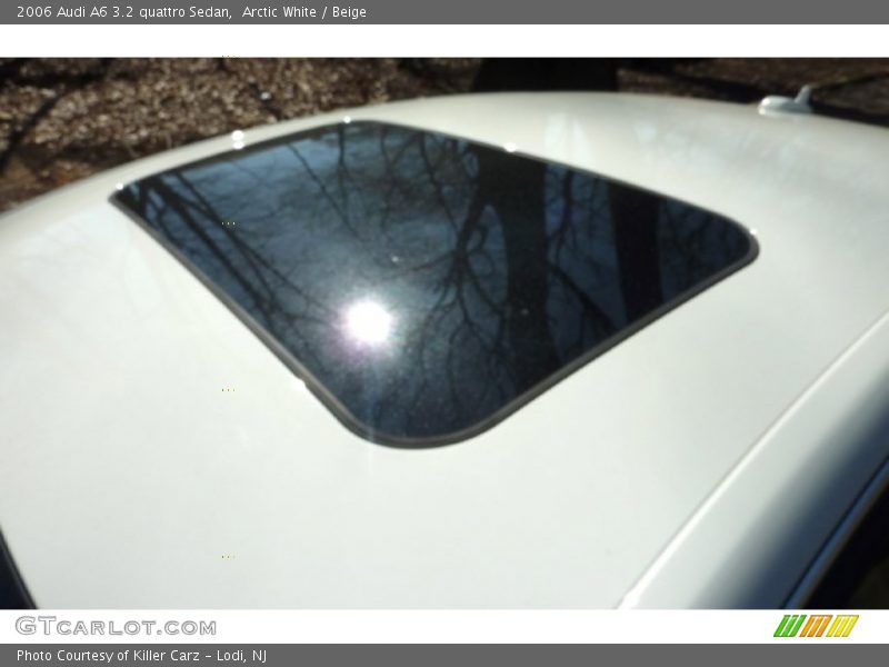 Arctic White / Beige 2006 Audi A6 3.2 quattro Sedan