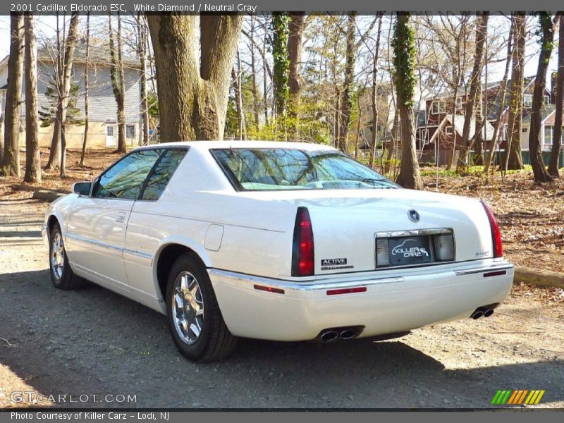 White Diamond / Neutral Gray 2001 Cadillac Eldorado ESC