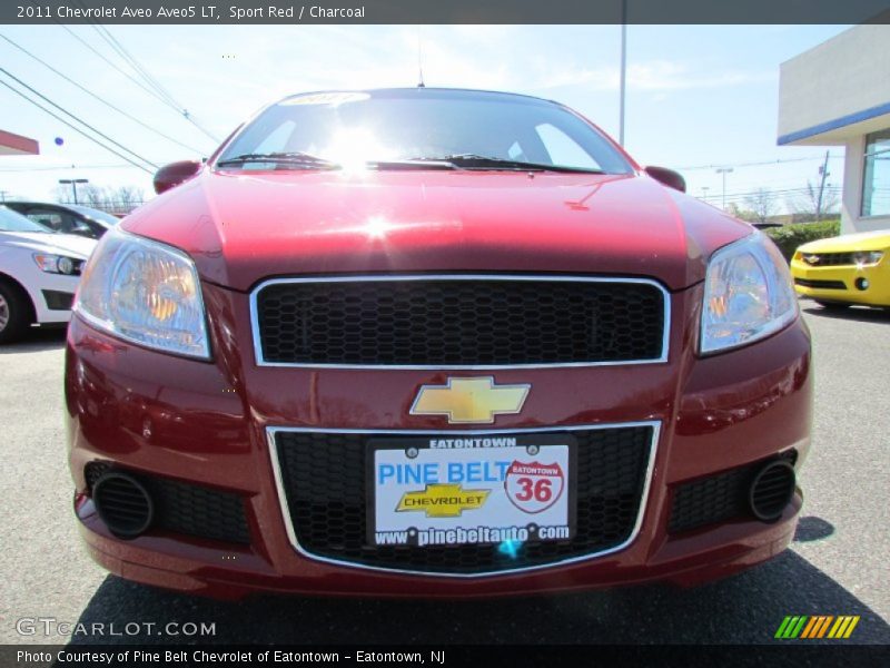 Sport Red / Charcoal 2011 Chevrolet Aveo Aveo5 LT