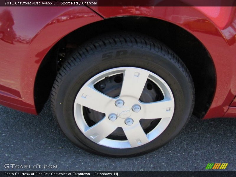 Sport Red / Charcoal 2011 Chevrolet Aveo Aveo5 LT