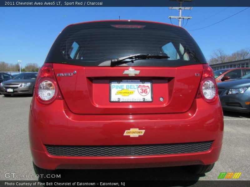 Sport Red / Charcoal 2011 Chevrolet Aveo Aveo5 LT