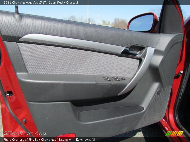 Sport Red / Charcoal 2011 Chevrolet Aveo Aveo5 LT