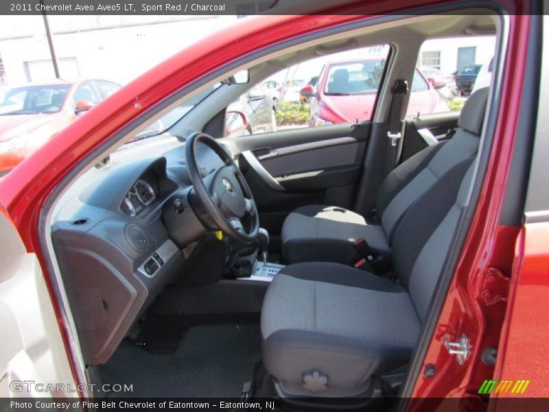 Sport Red / Charcoal 2011 Chevrolet Aveo Aveo5 LT