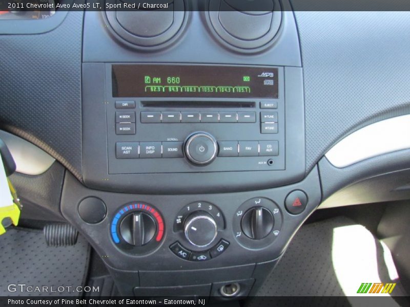 Controls of 2011 Aveo Aveo5 LT