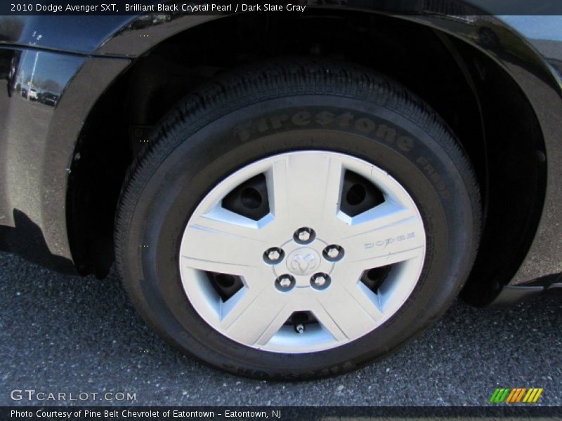 Brilliant Black Crystal Pearl / Dark Slate Gray 2010 Dodge Avenger SXT
