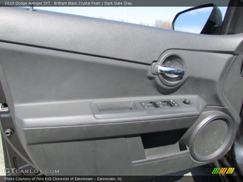 Brilliant Black Crystal Pearl / Dark Slate Gray 2010 Dodge Avenger SXT