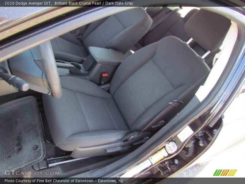 Brilliant Black Crystal Pearl / Dark Slate Gray 2010 Dodge Avenger SXT
