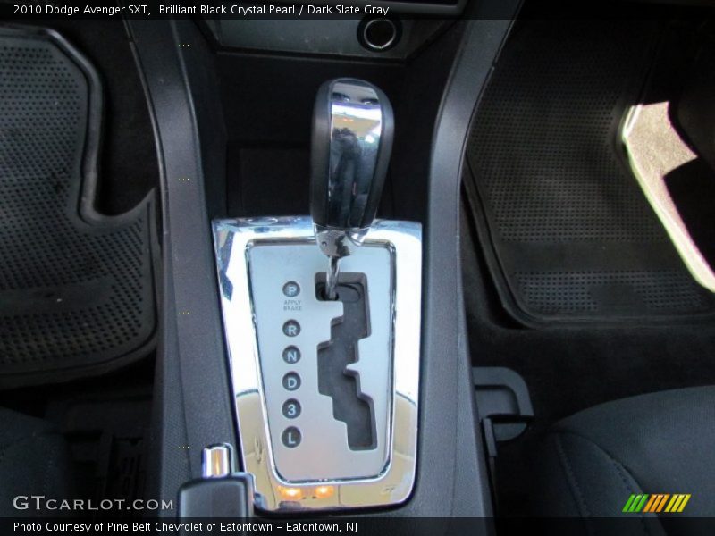 Brilliant Black Crystal Pearl / Dark Slate Gray 2010 Dodge Avenger SXT