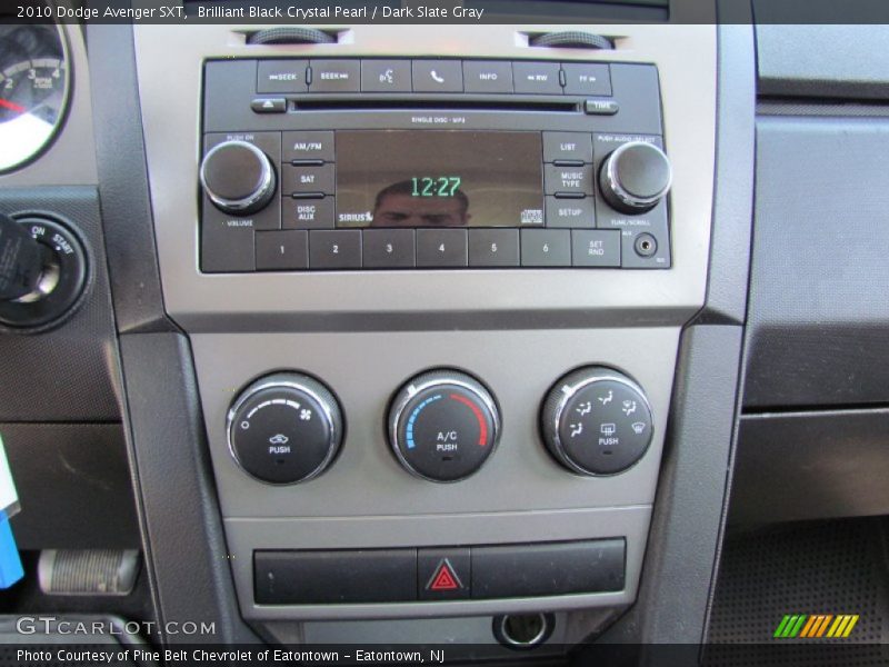 Brilliant Black Crystal Pearl / Dark Slate Gray 2010 Dodge Avenger SXT