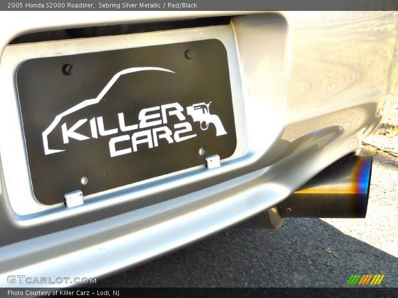 Sebring Silver Metallic / Red/Black 2005 Honda S2000 Roadster