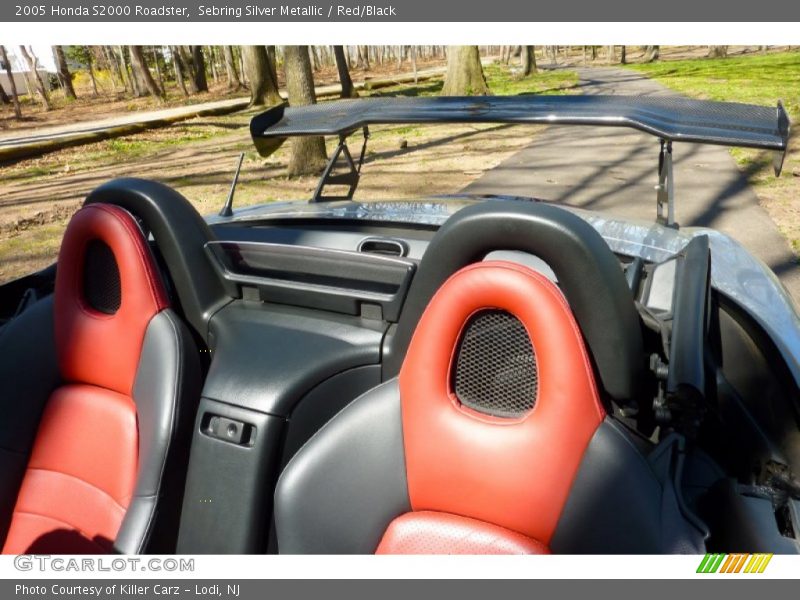 Sebring Silver Metallic / Red/Black 2005 Honda S2000 Roadster