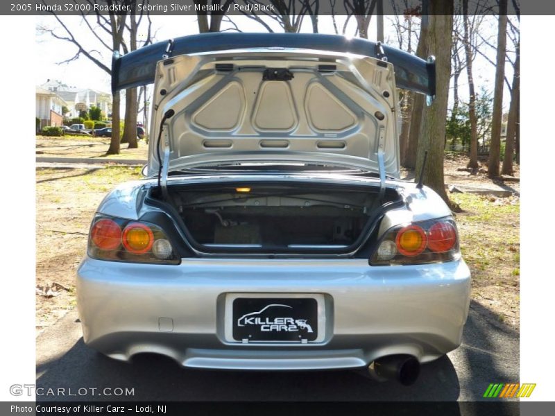Sebring Silver Metallic / Red/Black 2005 Honda S2000 Roadster