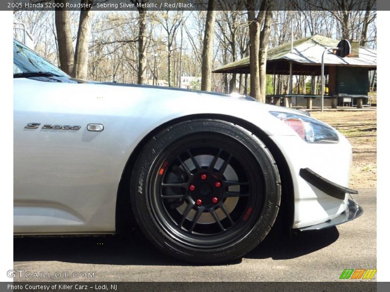 Sebring Silver Metallic / Red/Black 2005 Honda S2000 Roadster