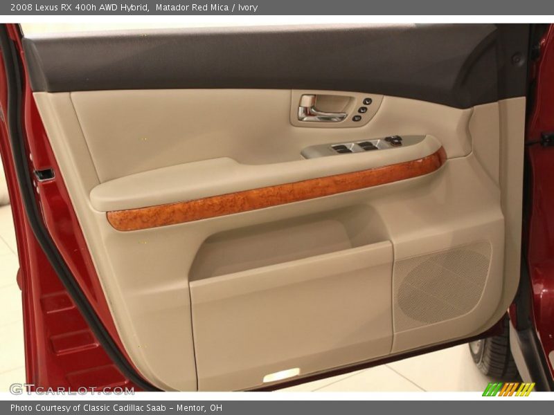 Matador Red Mica / Ivory 2008 Lexus RX 400h AWD Hybrid