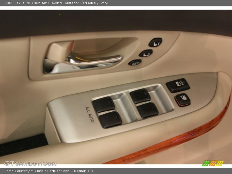 Matador Red Mica / Ivory 2008 Lexus RX 400h AWD Hybrid