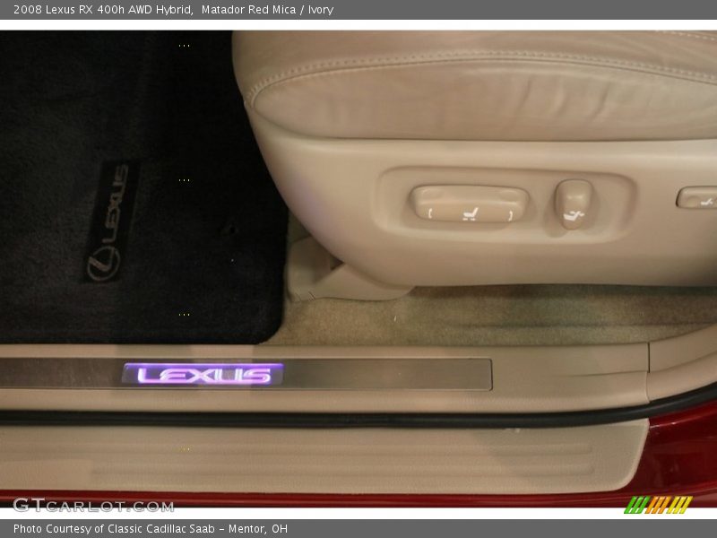 Matador Red Mica / Ivory 2008 Lexus RX 400h AWD Hybrid