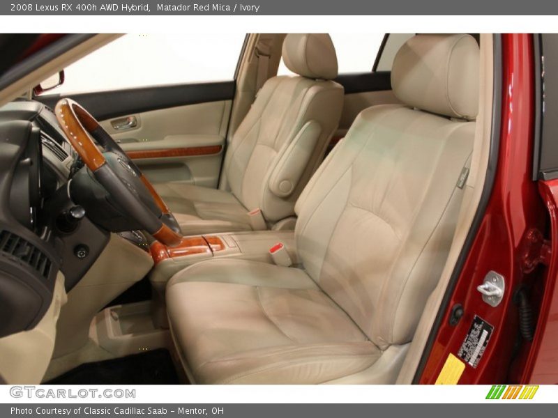 Matador Red Mica / Ivory 2008 Lexus RX 400h AWD Hybrid