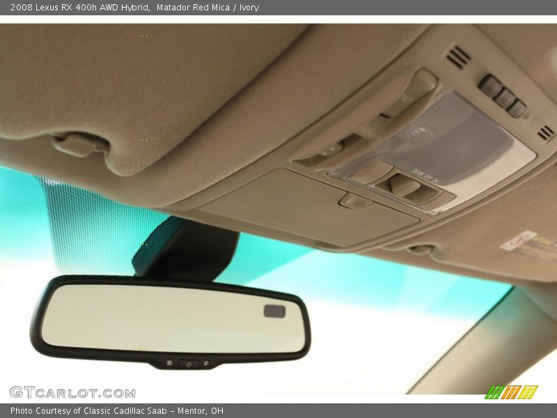 Matador Red Mica / Ivory 2008 Lexus RX 400h AWD Hybrid