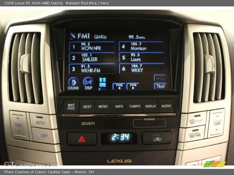 Matador Red Mica / Ivory 2008 Lexus RX 400h AWD Hybrid