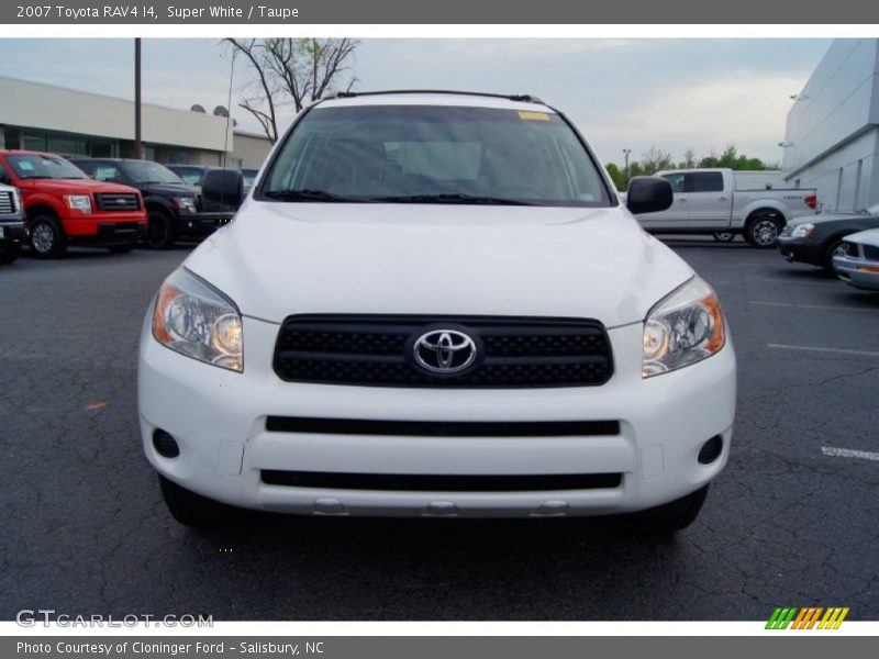 Super White / Taupe 2007 Toyota RAV4 I4