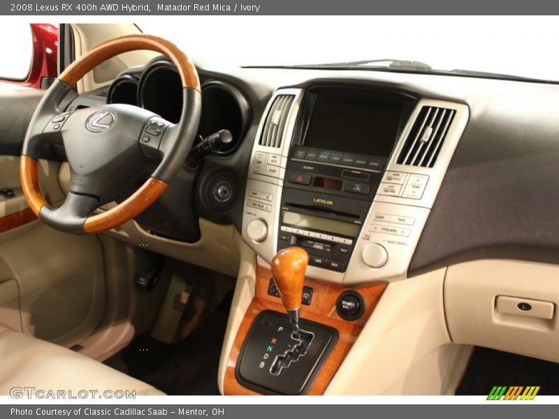 Matador Red Mica / Ivory 2008 Lexus RX 400h AWD Hybrid
