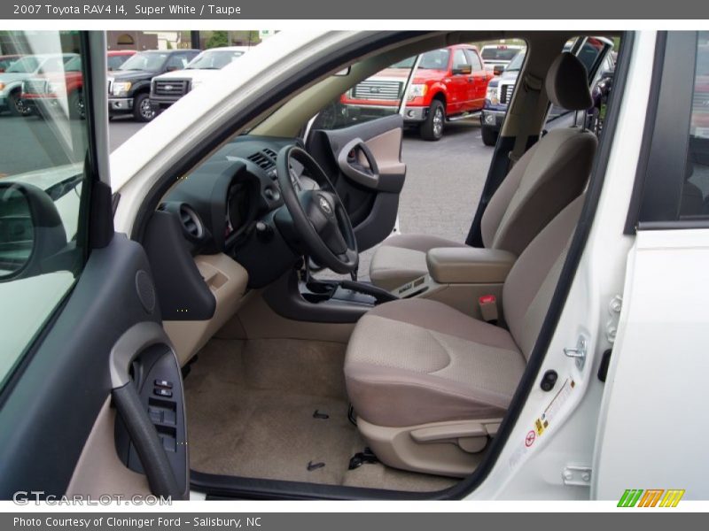  2007 RAV4 I4 Taupe Interior