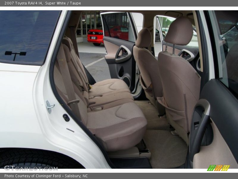  2007 RAV4 I4 Taupe Interior