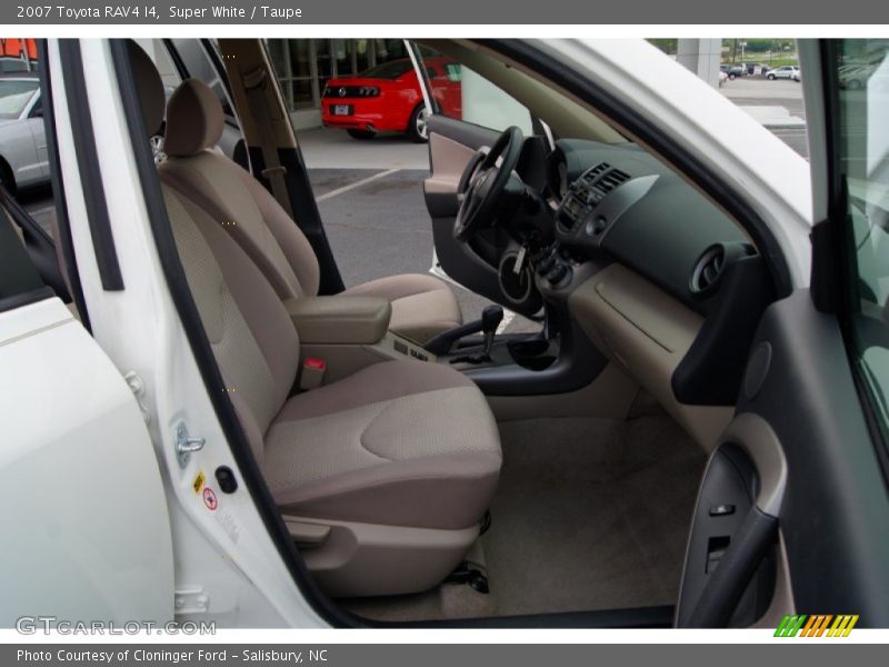  2007 RAV4 I4 Taupe Interior