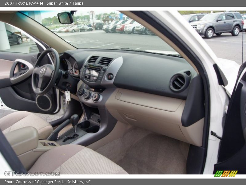Dashboard of 2007 RAV4 I4