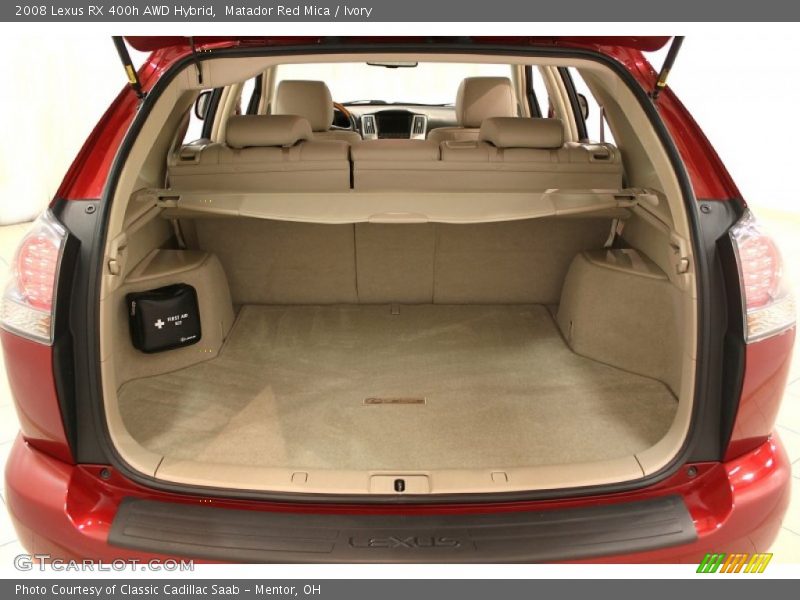 Matador Red Mica / Ivory 2008 Lexus RX 400h AWD Hybrid
