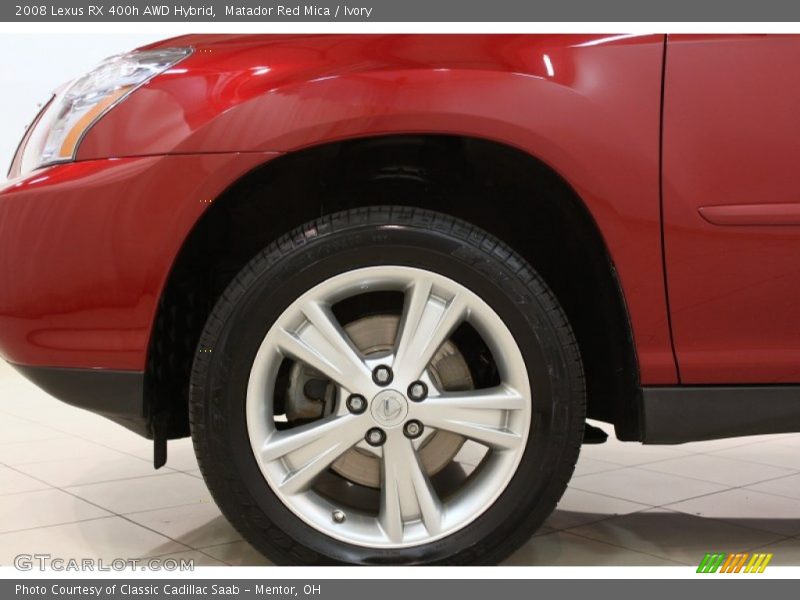 Matador Red Mica / Ivory 2008 Lexus RX 400h AWD Hybrid
