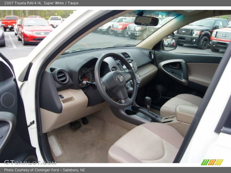 Taupe Interior - 2007 RAV4 I4 