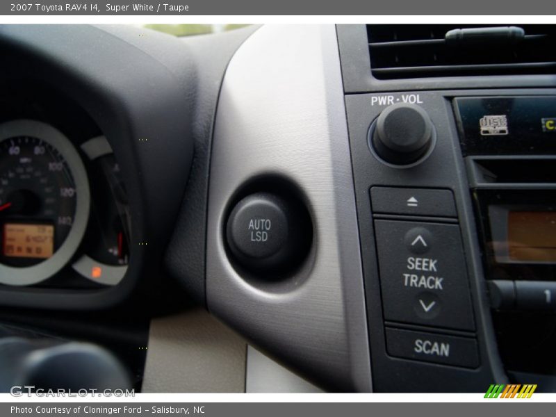 Controls of 2007 RAV4 I4
