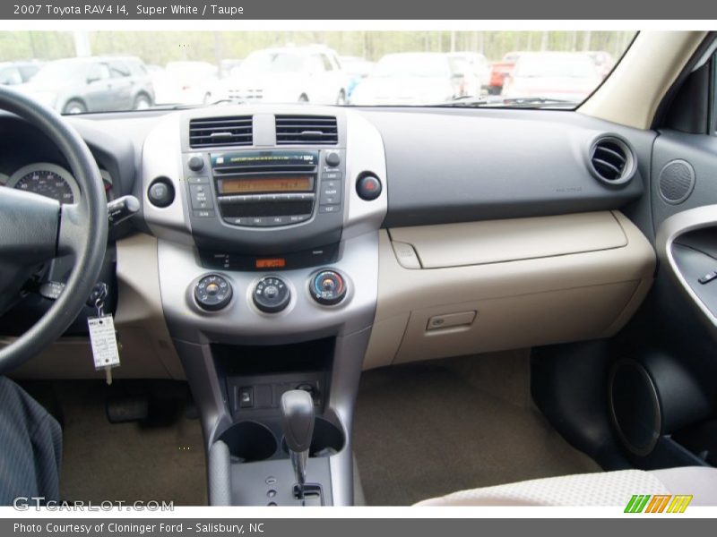 Super White / Taupe 2007 Toyota RAV4 I4