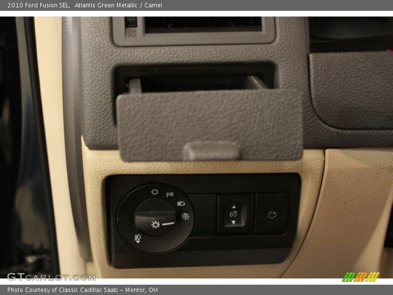 Atlantis Green Metallic / Camel 2010 Ford Fusion SEL