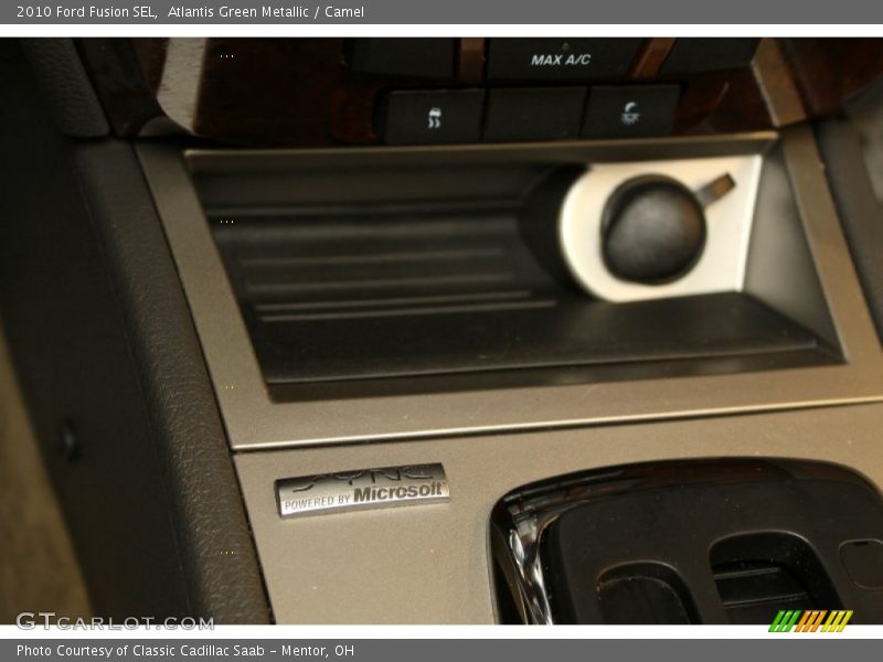 Atlantis Green Metallic / Camel 2010 Ford Fusion SEL