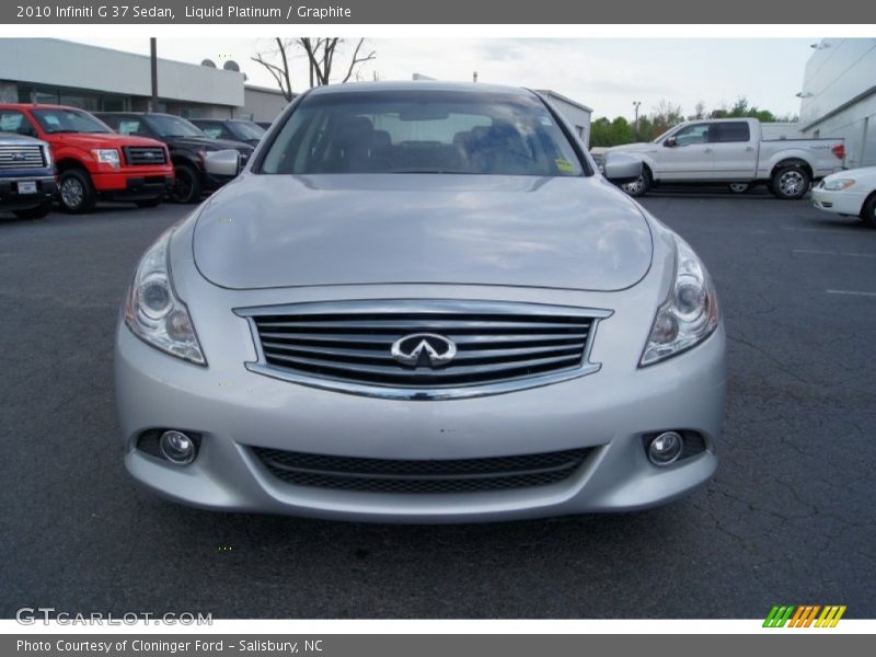 Liquid Platinum / Graphite 2010 Infiniti G 37 Sedan