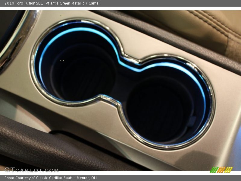 Atlantis Green Metallic / Camel 2010 Ford Fusion SEL