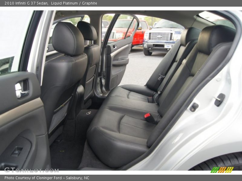 Liquid Platinum / Graphite 2010 Infiniti G 37 Sedan