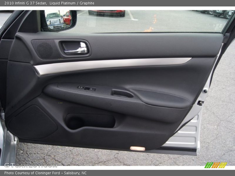 Liquid Platinum / Graphite 2010 Infiniti G 37 Sedan